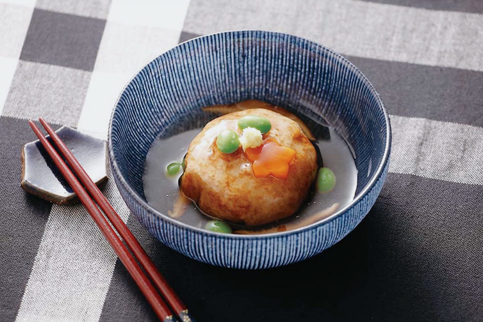 里芋まんじゅうのあんかけ