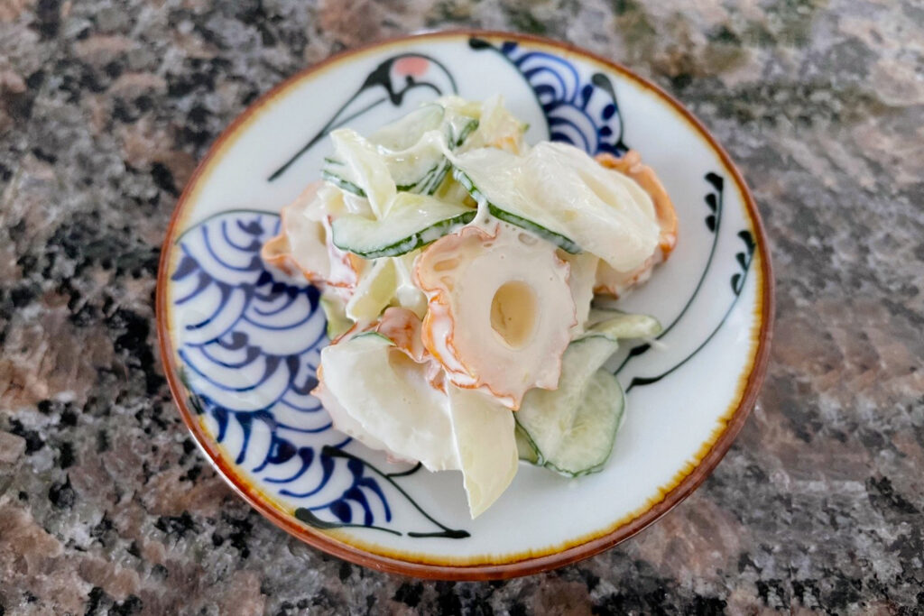 【こだわりレシピ】ちくわときゅうりの簡単サラダ